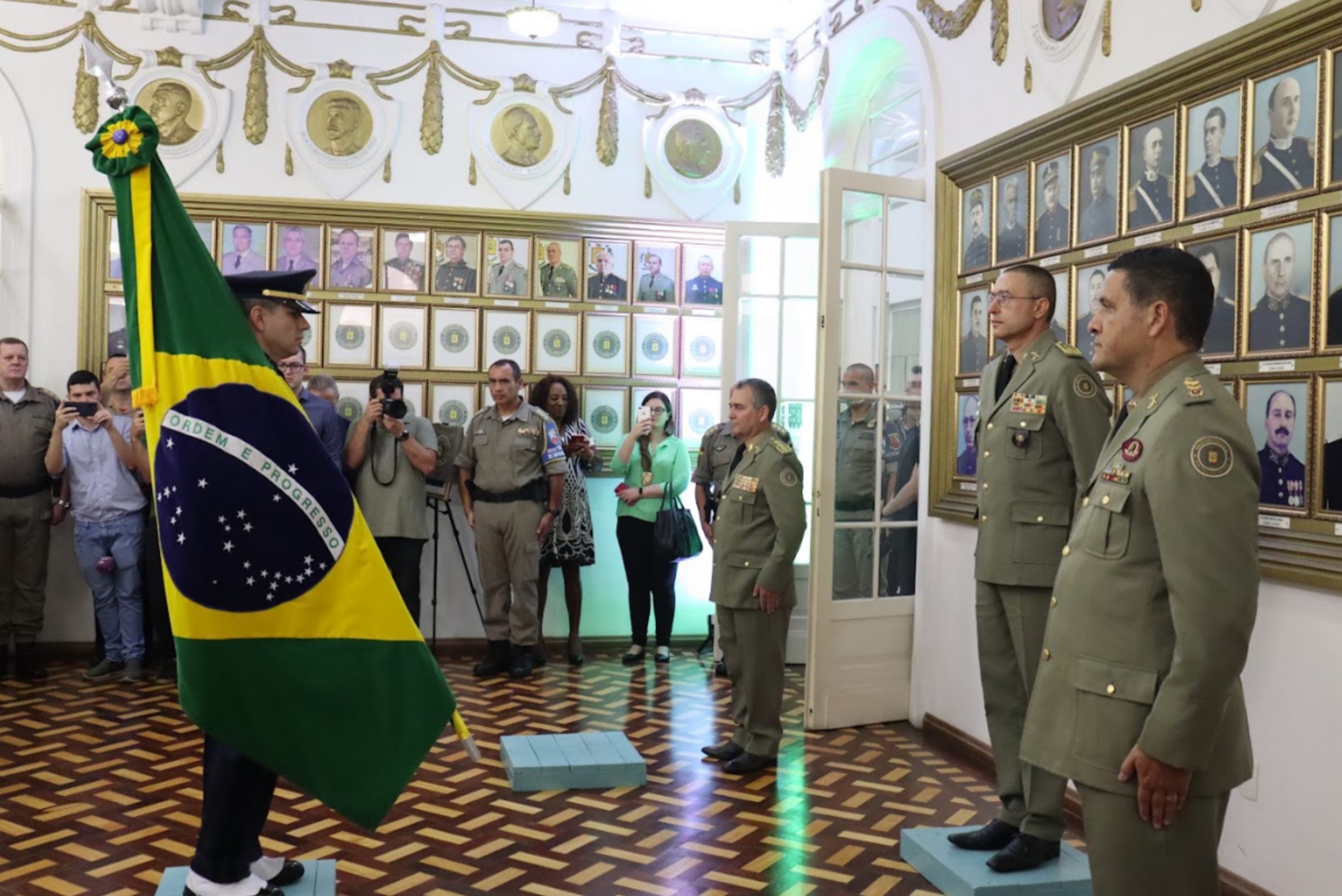 Brigada Militar realiza passagem de função de chefe do Estado Maior Correio Brigadiano