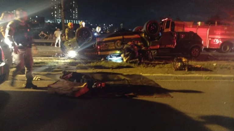 Grave acidente em Caxias do Sul deixa dois PMs mortos e outro ferido gravemente