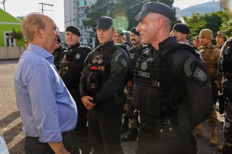 SC: Governador Jorginho Mello define aumento de 21,5% para todos os servidores da Segurança Pública