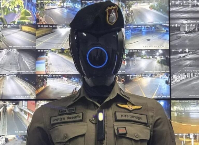 Tailândia lança robô policial de inteligência artificial em festival