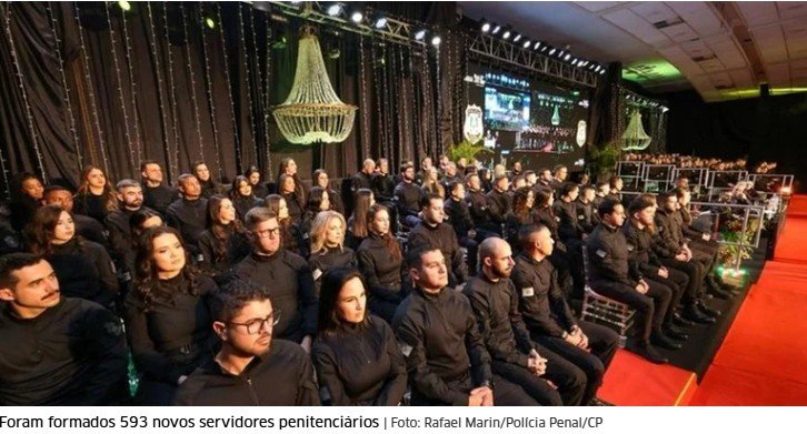Polícia Penal recebe o reforço de mais 139 servidores para fortalecer a segurança pública