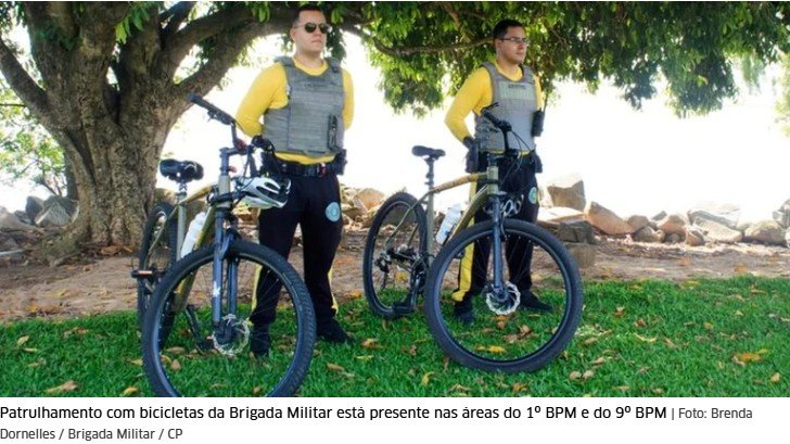 Policiamento comunitário de bicicleta mostra agilidade e ganha espaço em Porto Alegre