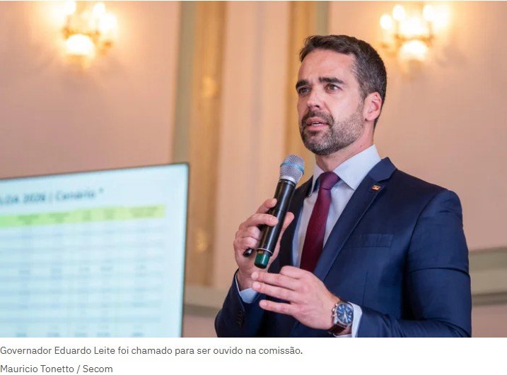 Governador Eduardo Leite é convidado para a CPI do Crime Organizado por RS ser considerado um dos Estados “mais seguros”