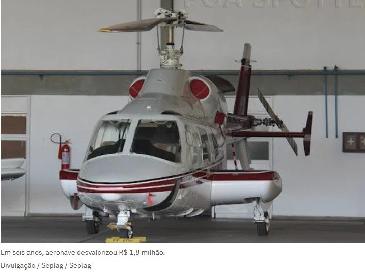 Em nova tentativa, ninguém se oferece para levar helicóptero do RS, que ficou 80% mais barato