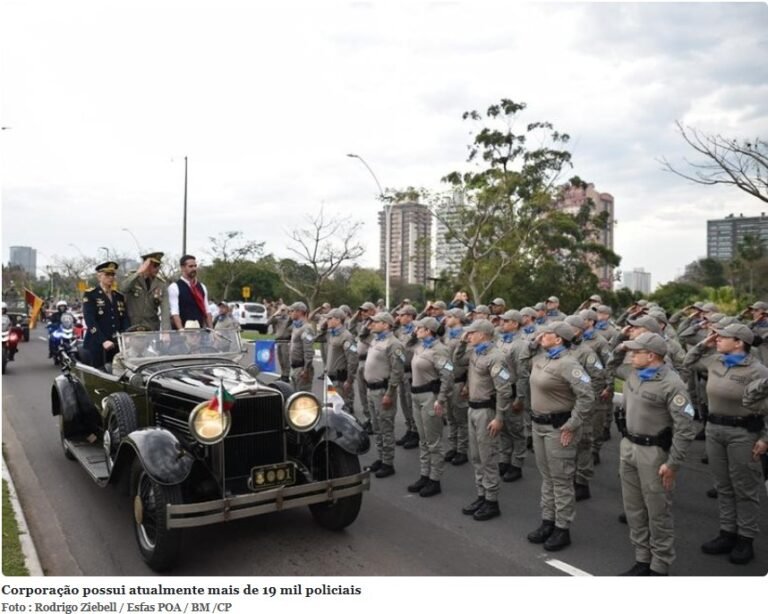 Brigada Militar celebra 188 anos com investimentos, tecnologia e queda nos indicadores criminais