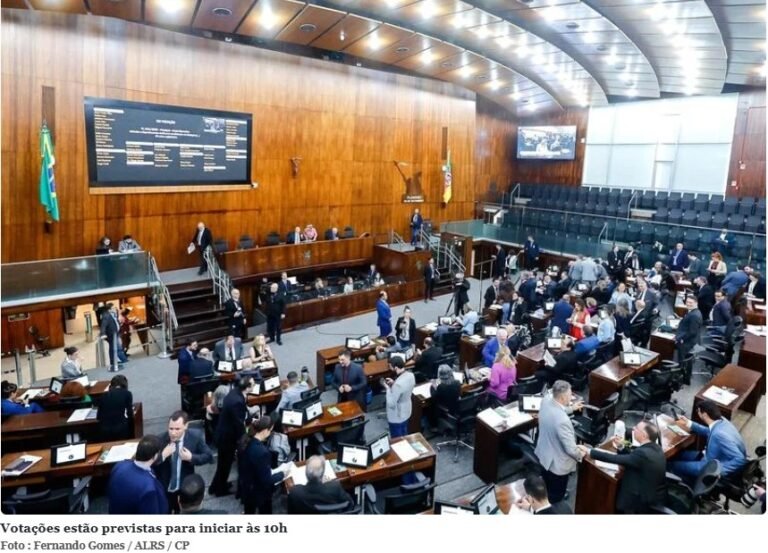 Projetos da Segurança Pública concentram os debates em última sessão do ano na ALRS