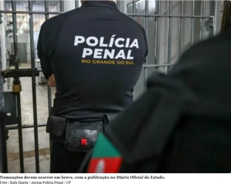 Estado autoriza chamamento de mil novos servidores para a Polícia Penal